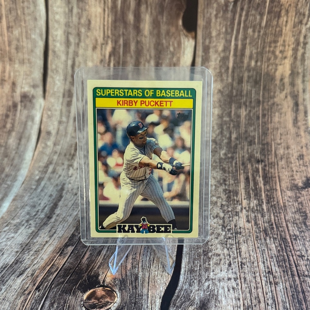 Kaybee Superstars of Baseball Card Kirby Puckett 23 of 33 Cards Item #ME5413
